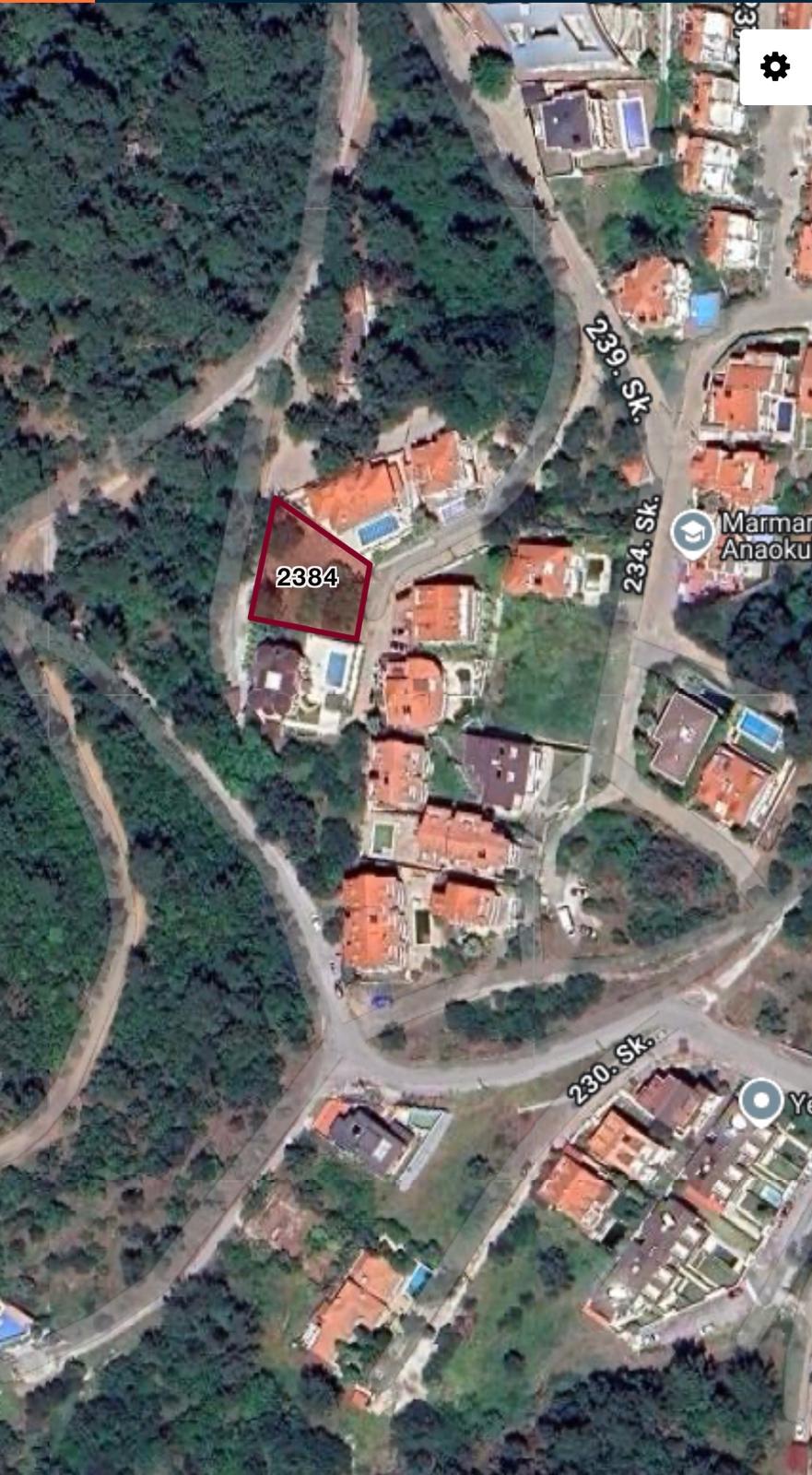 MABEL'DEN MARMARİS ARMUTALANDA DENİZ MANZARALI 700M2 SATILIK ARSA